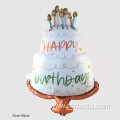 huge sizes mylar ballon birthday cake balloons foil
